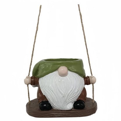 Hanging Planter Pot Resin Hanging Dwarf Planter Creative Cute Plant Succulent Pots for Indoor Outdoor Plant
