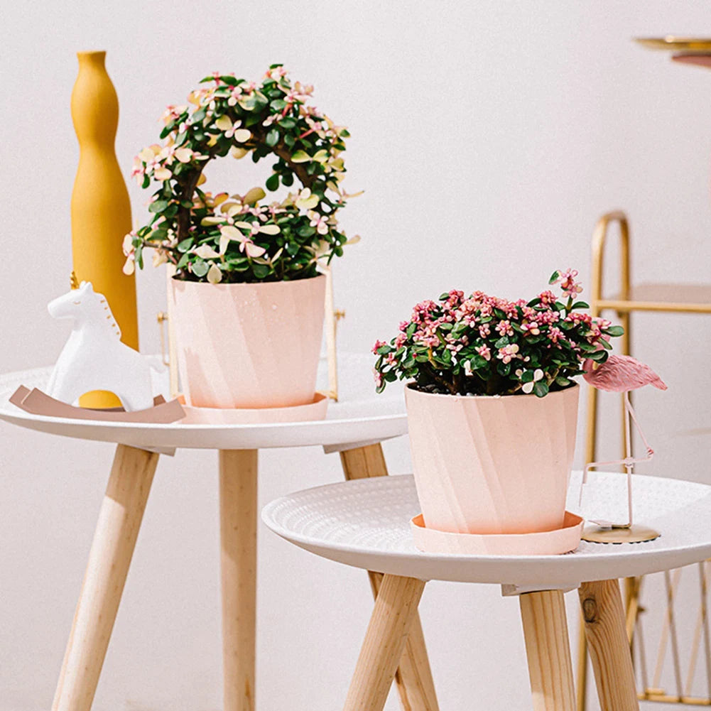1PC Succulents Flower Pots Planter Creative Vase Green Plants Pot Vase Balcony Decoration Flower Pots for Garden Home Decor