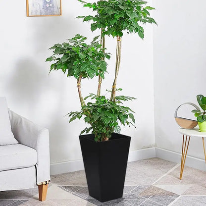 Large Square Flower Pots Resin Decorative Flower Pots Flower Pots Outdoor Plant Decoration Outdoor Flower Pots Flower Box