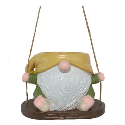 Hanging Planter Pot Resin Hanging Dwarf Planter Creative Cute Plant Succulent Pots for Indoor Outdoor Plant